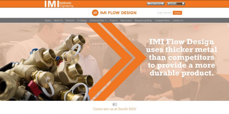 Flow Design website designed by Innovating Trends