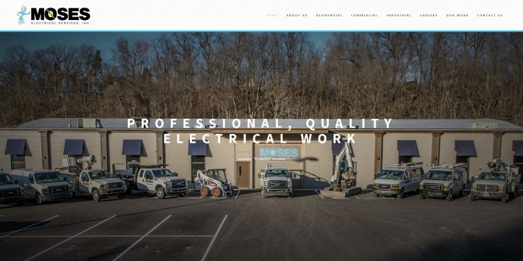 Mark Moses Electric website designed by Innovating Trends