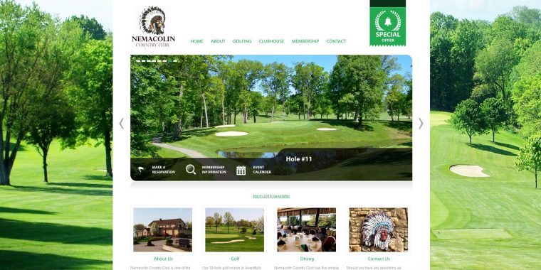 Nemacolin website designed by Innovating Trends